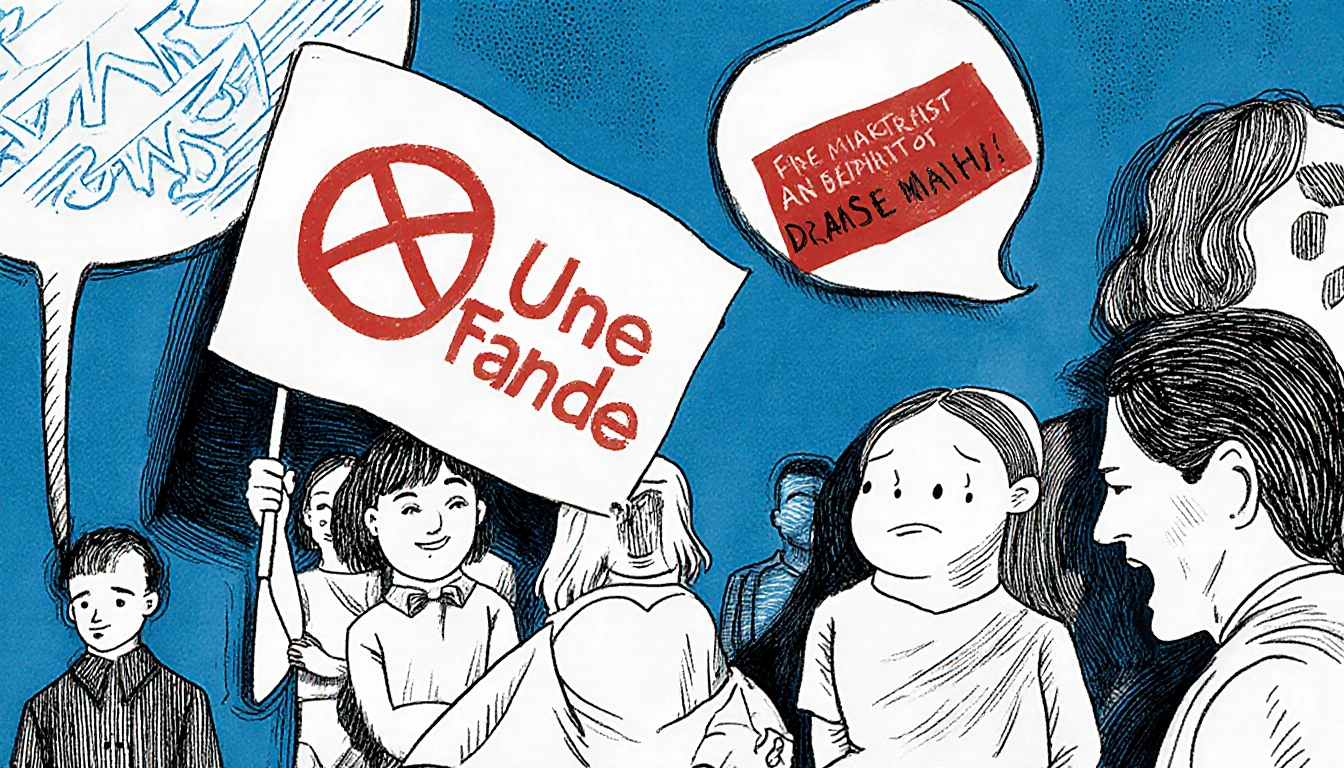 AI chatbot refusing antisemitic request with polite message offering help