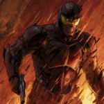 Text displays a warning message on white background with caution about violent content.