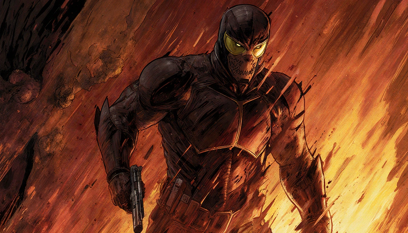 Text displays a warning message on white background with caution about violent content.