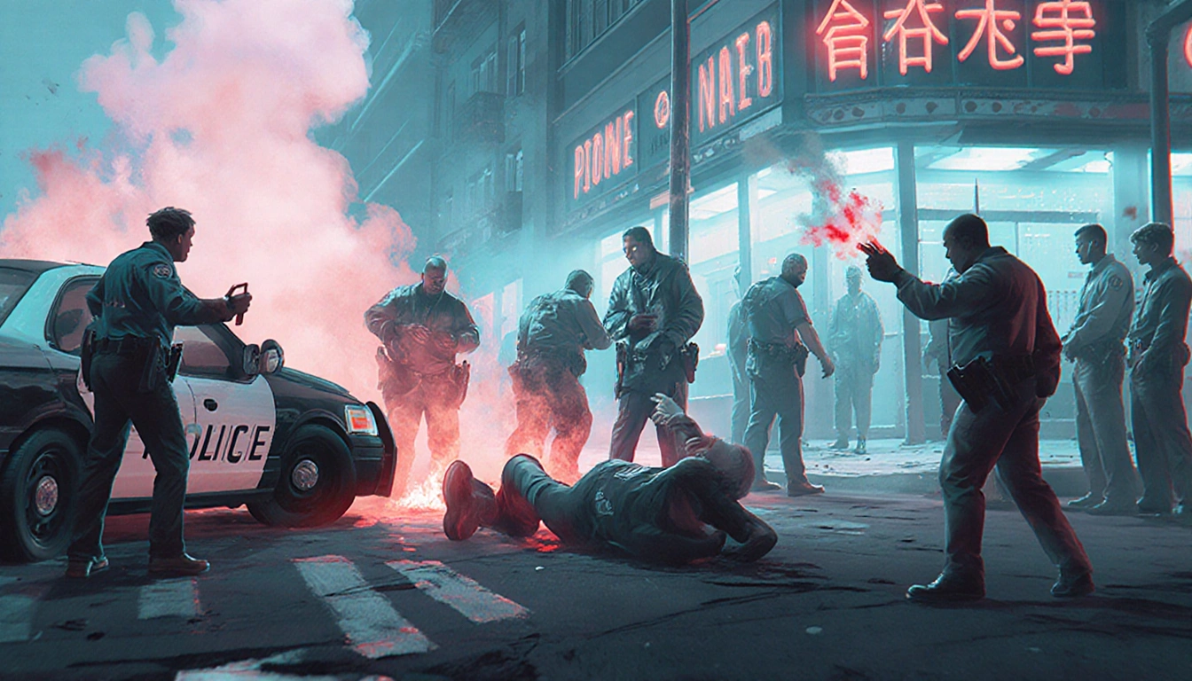 Chatbot typing a message with a question mark and friendly smile