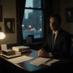 Psychiatrist reviewing medical order with Reiner