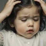 Text bubble shows refusal to depict child abuse and asks if help is needed instead