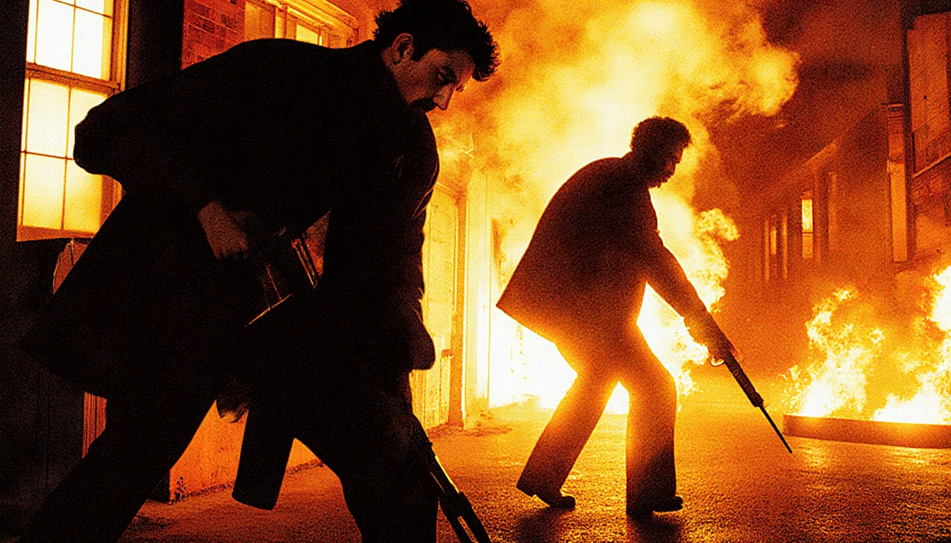 Chatbot refusing to create violent content with warning text displayed on screen