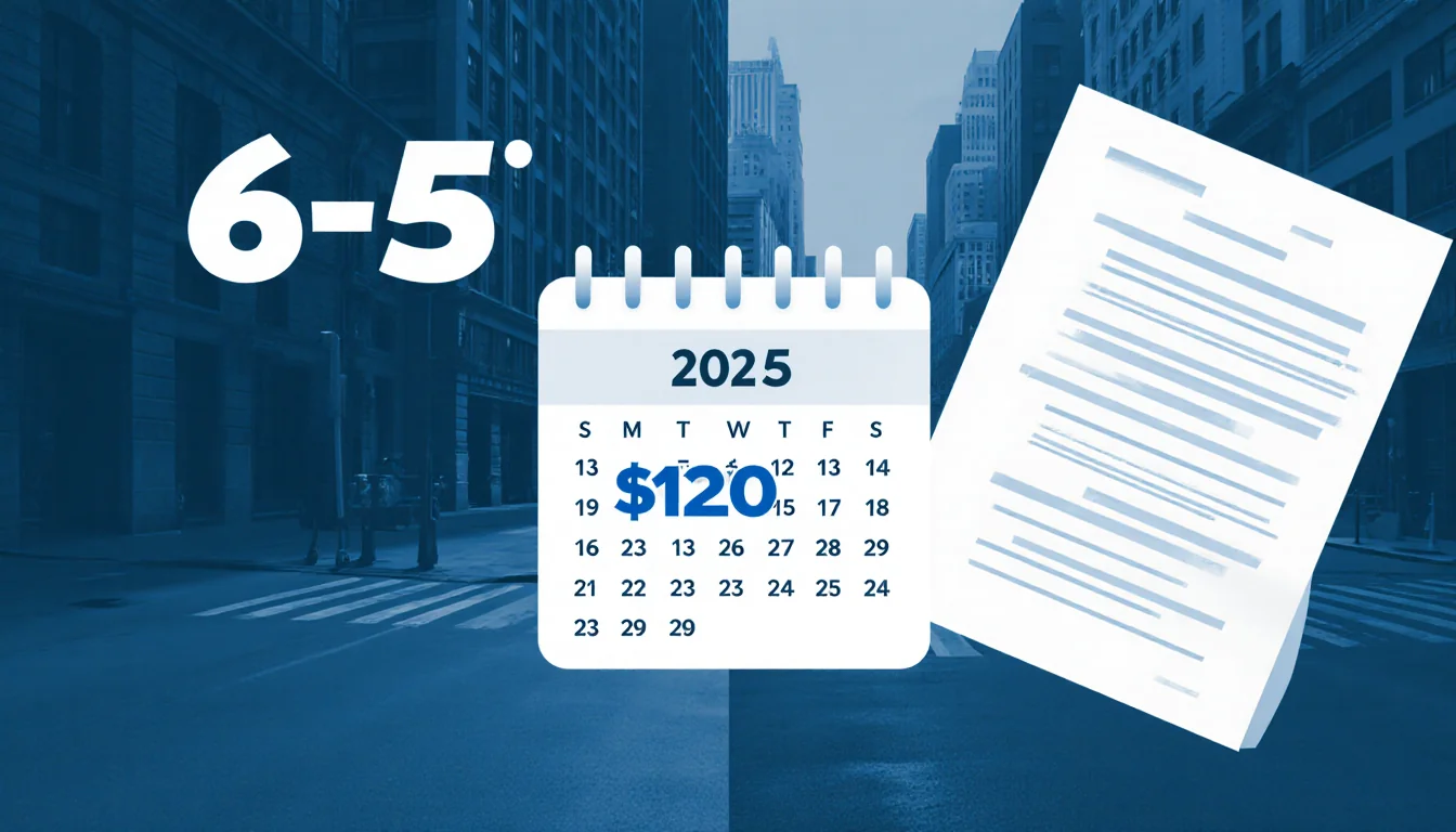 Calendar highlighting November 13 2026 with bold “6‑5” vote overlay in split‑screen.