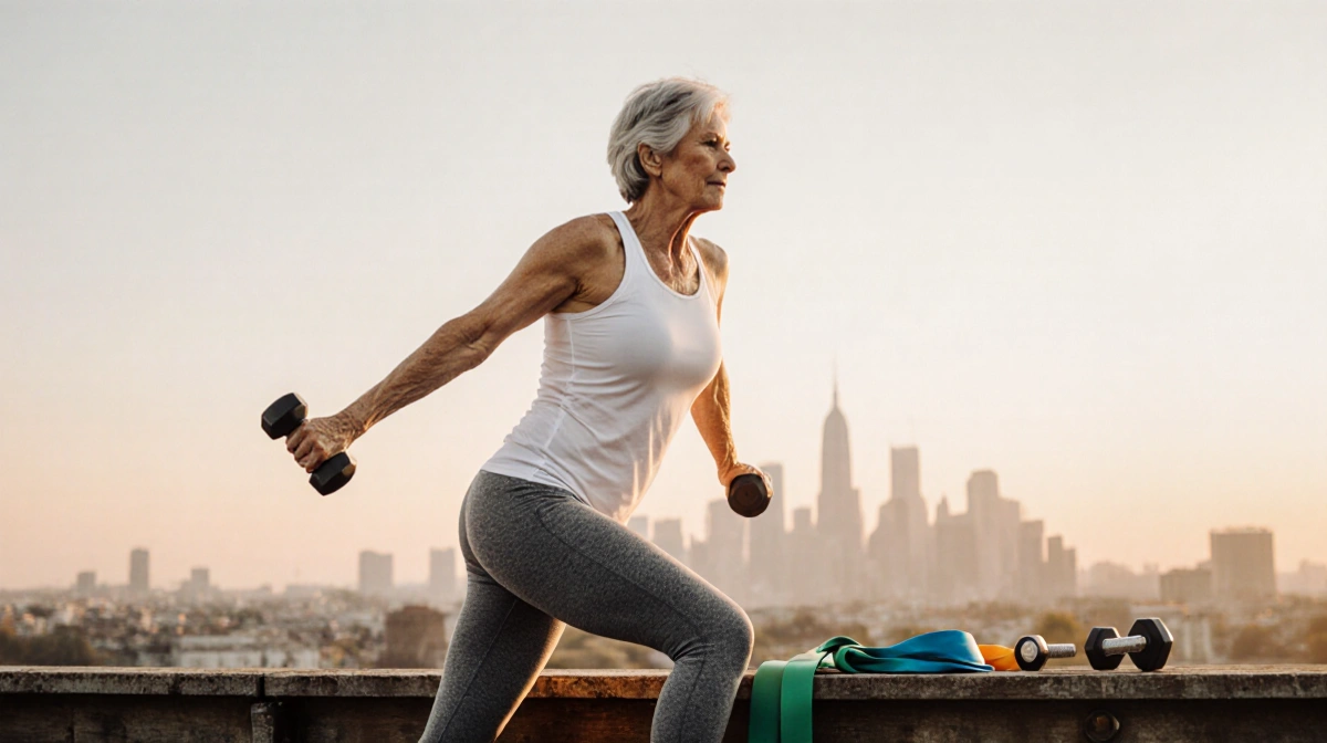 Midlife Women Turn to Weights, See 30s-Level Fitness at 50+