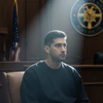 Adrian Gonzales sitting in defendant