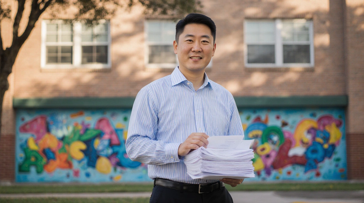 Texas Puts **Andrew Kim** in Charge of **Lake Worth ISD**