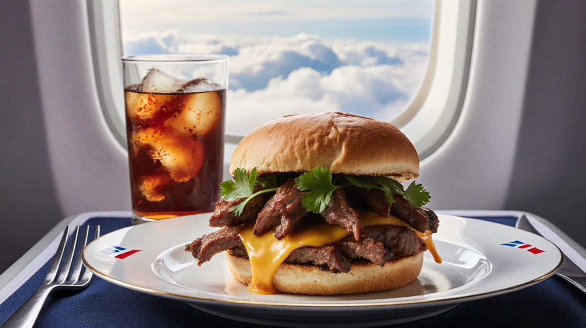 First-Class Barbecue Flies Dallas-New York