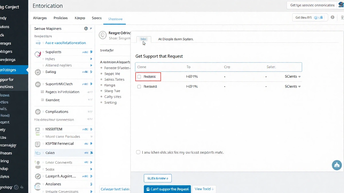 Text message on screen showing refusal message with simple interface