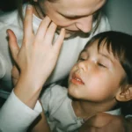 Text prompt refusing to generate inappropriate content with safety message on plain background