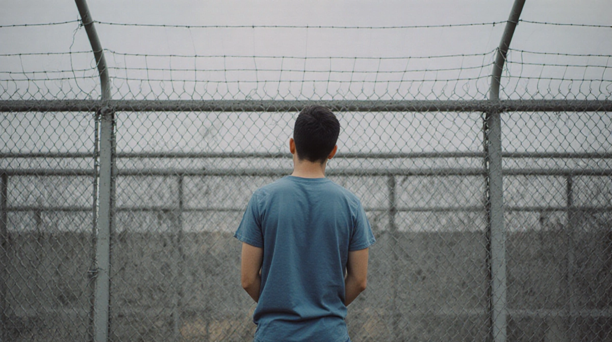 Chat screen shows message that it cannot create images about immigration policies and offers help with other topics.