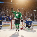 Stars Stun Blues with 30th-Goal Thriller
