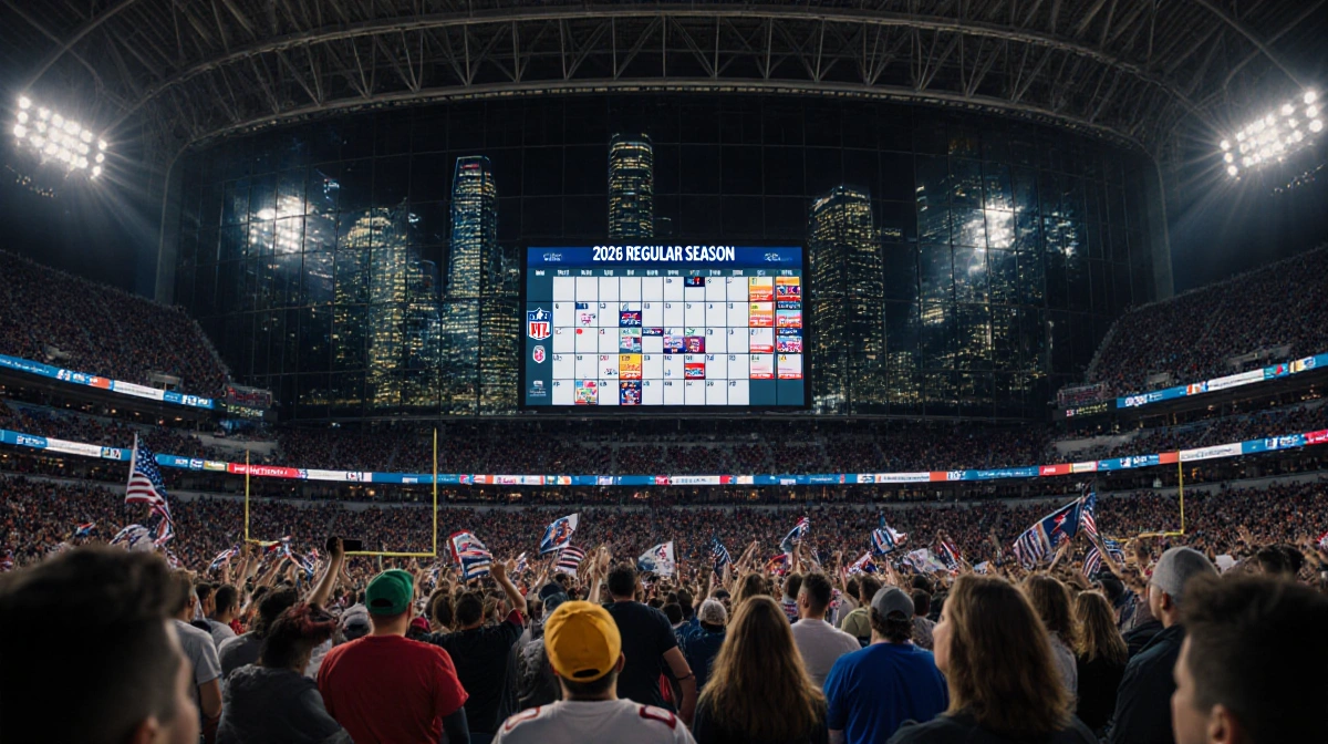 NFL Locks 2026 Matchups as 2025 Season Ends