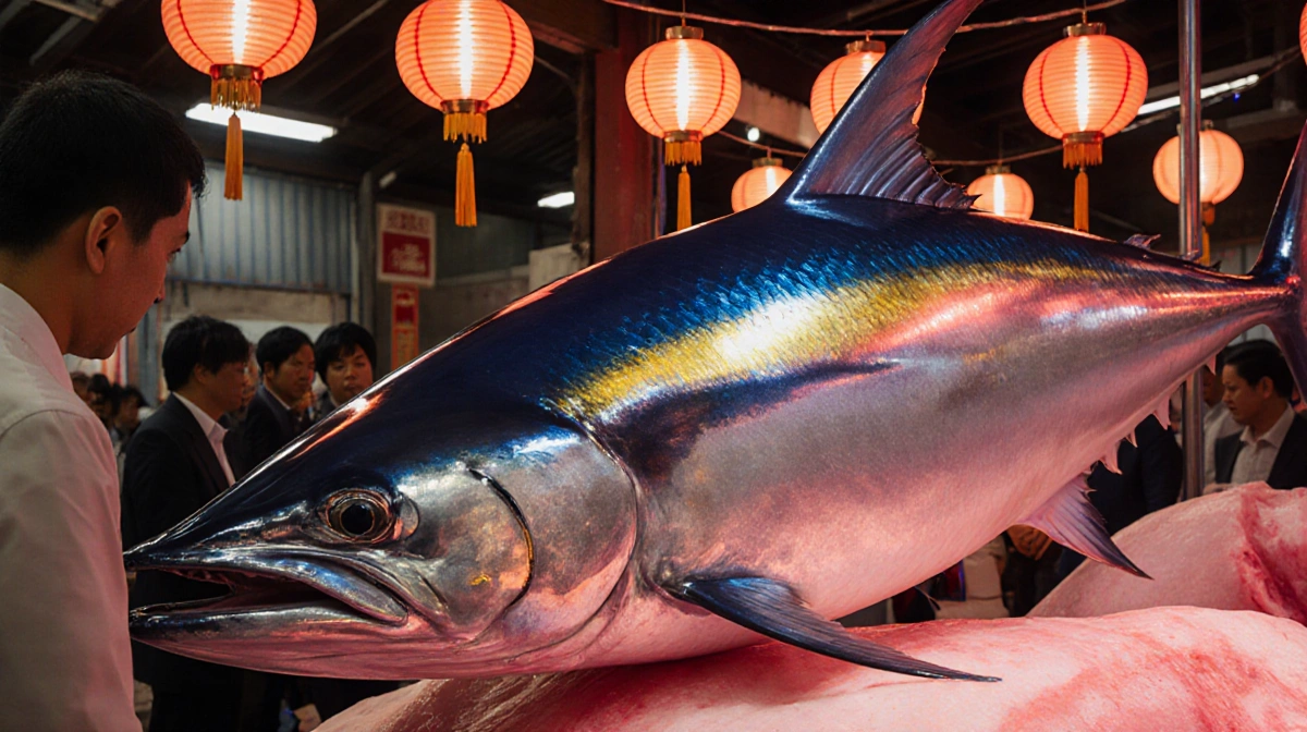 Record $3.2M Bluefin Tuna Hooks Tokyo Market