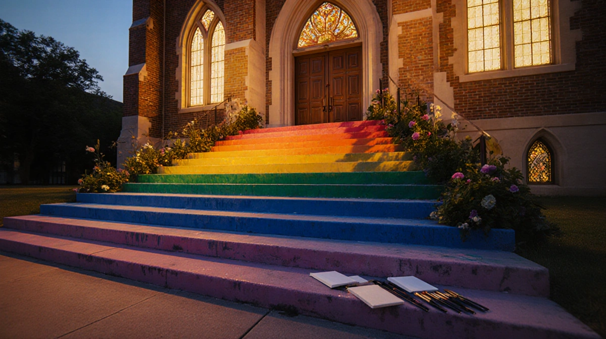 Dallas Panel Backs Rainbow Church Steps