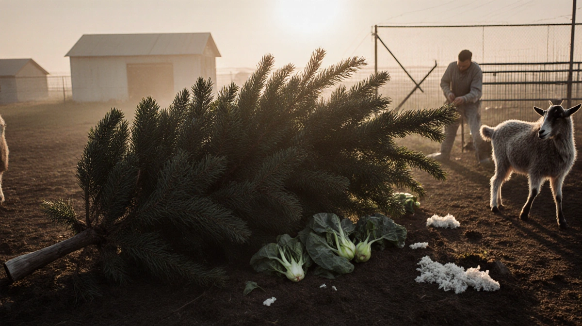 Dallas Farm Drops Christmas Tree Tradition Over Goat Health Concerns