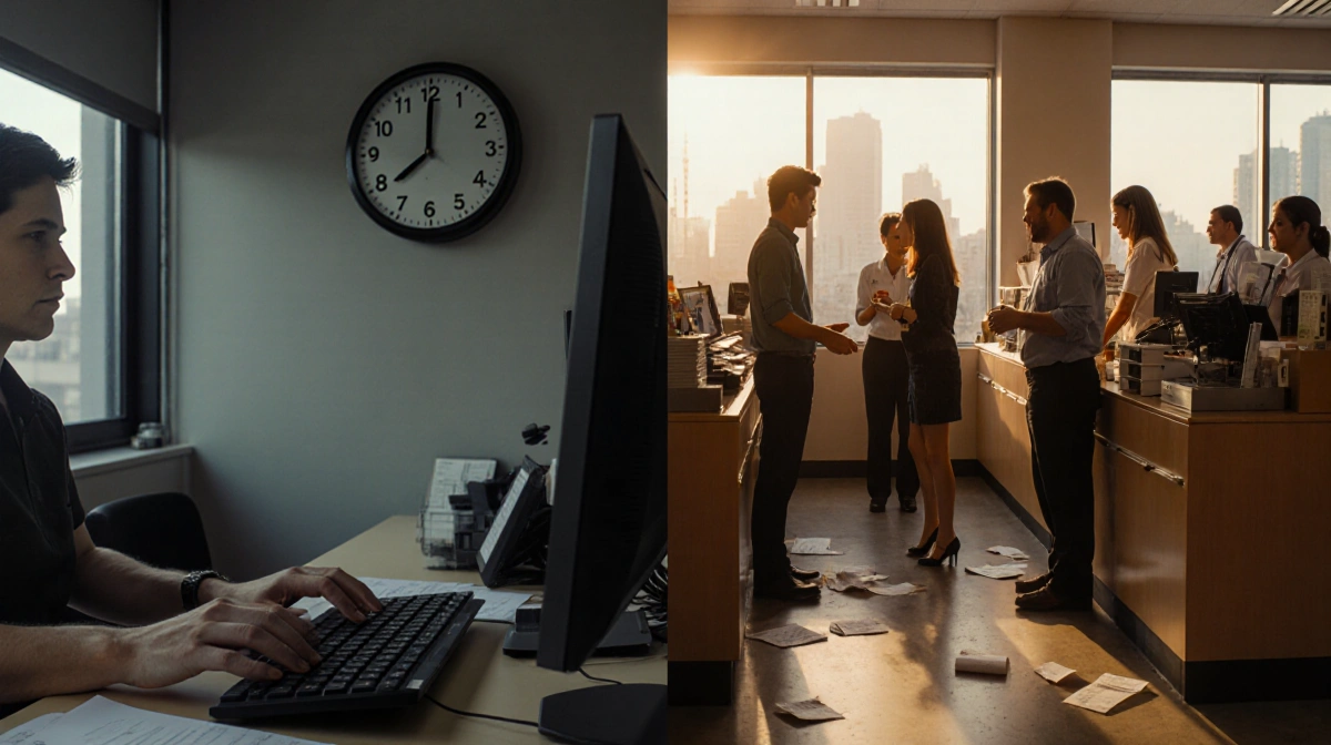 Grooms Steal the Spotlight, Line-Holding Sparks Fury, Clock-Out Drama Rages