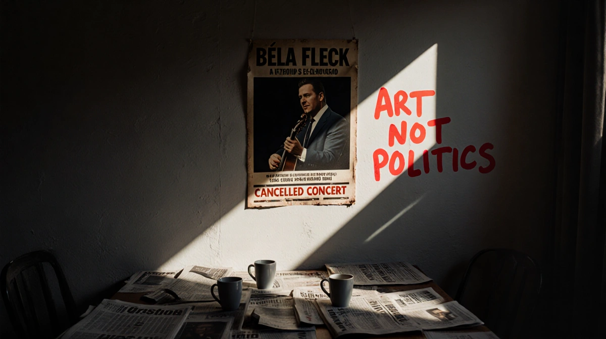 Béla Fleck Cancels Kennedy Center Shows After Trump Name Added