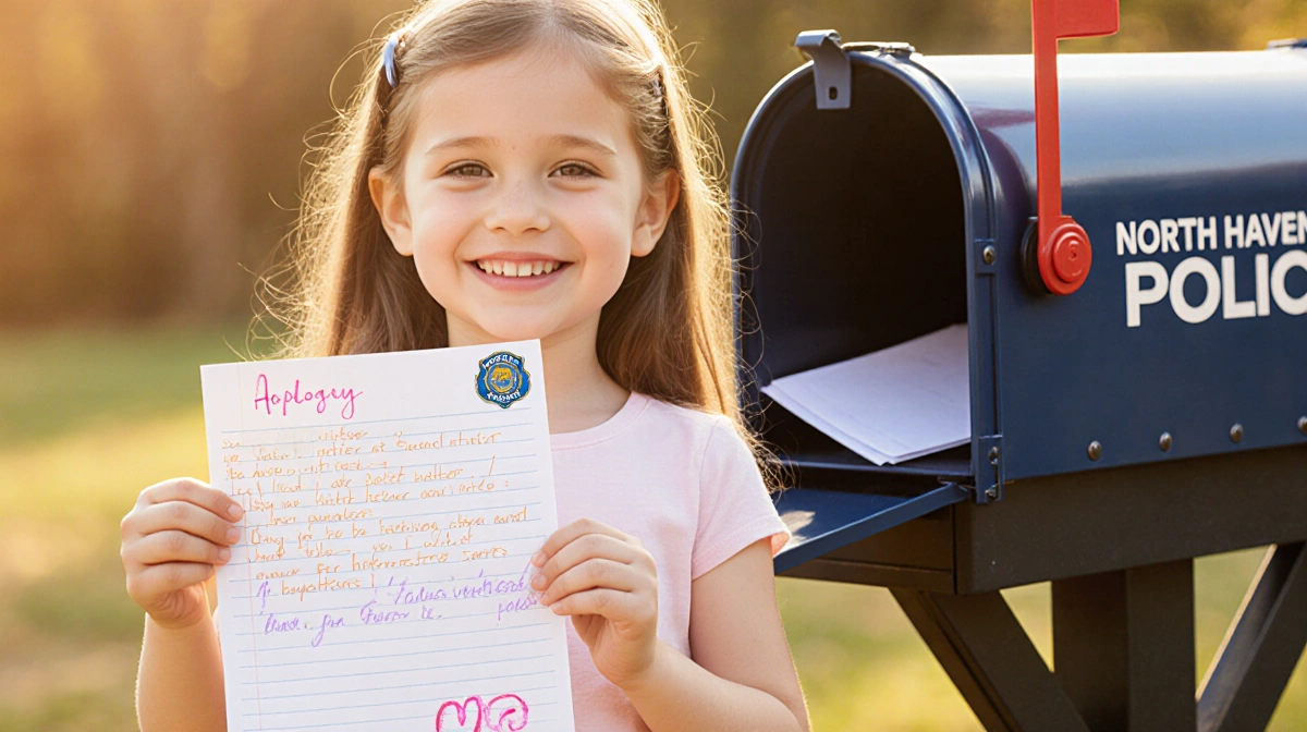 Connecticut Girl, 6, Writes Apology to Police After 911 Pocket Dial