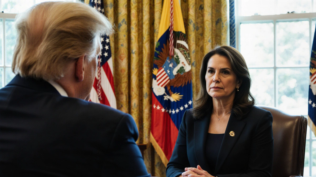 Trump Plans to Meet Venezuela’s Machado Amid Leadership Rift