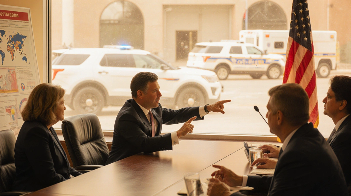 Abbott Slams Dallas Police Funding After AT&T Exit