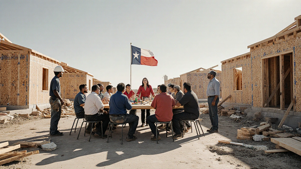 South Texas Lawmaker Pushes Construction Visa Amid ICE Crackdown