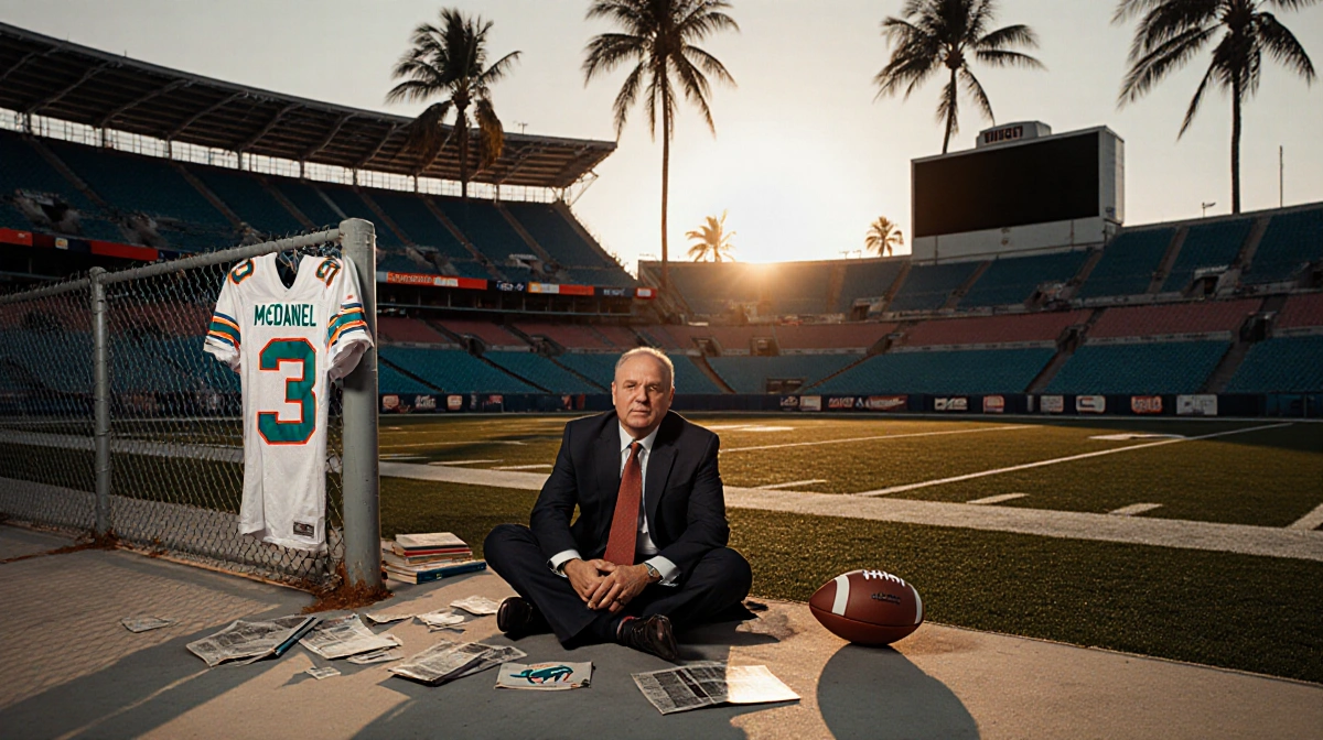 Dolphins Fire McDaniel After 7-10 Season, Eye Harbaugh