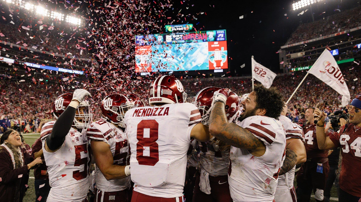 Indiana Crushes Oregon 56-22, Advances to CFP Final