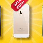 iPhone Air showing sale with vibrant colors and bright background