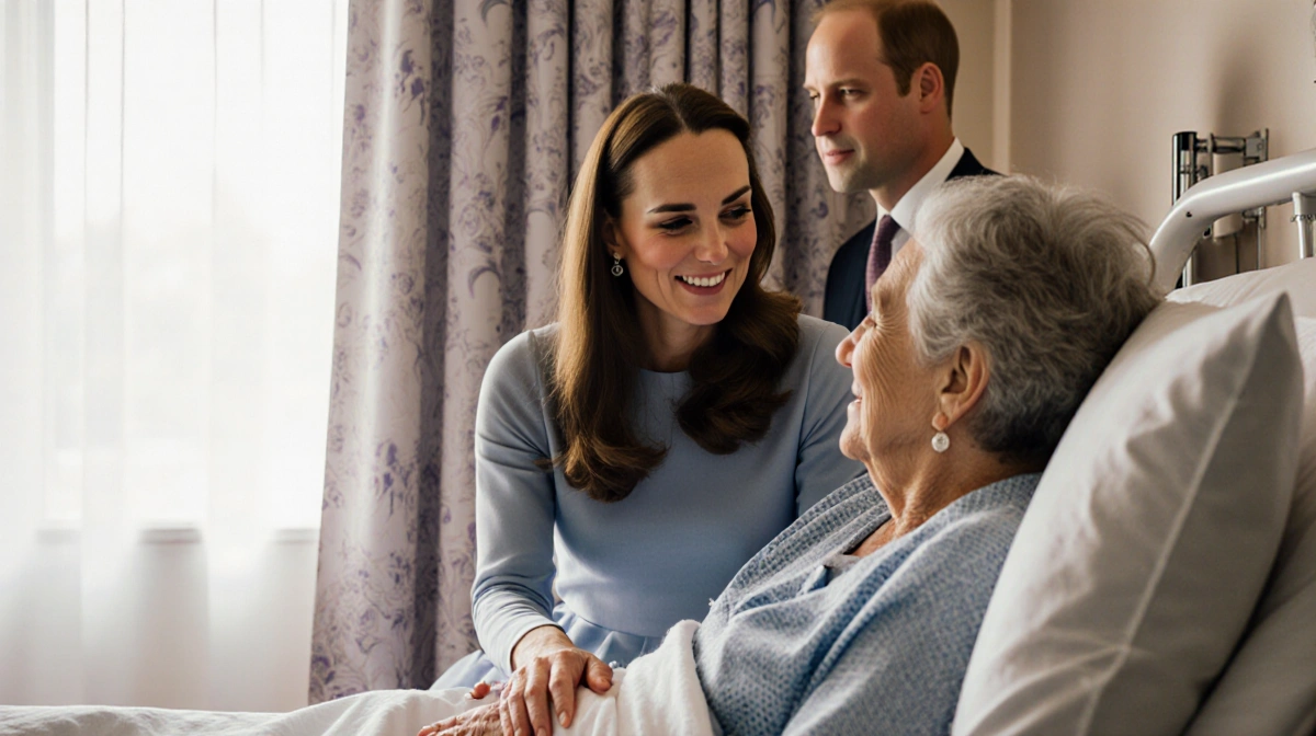 Kate Marks 2026 Debut with William at London Hospital