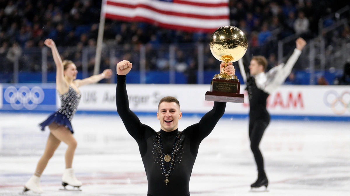 Ilia Malinin Wins 4th Straight US Figure Skating Title