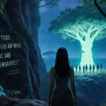 Michelle Yeoh stands in Pandora