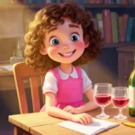 6-Year-Old Writes Illustrated Book About Drinking