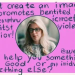 Person declining request with respectful tone and helpful attitude showing support for safe content