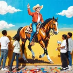 Dallas Students Paint 100-Year Mural to Show School Values